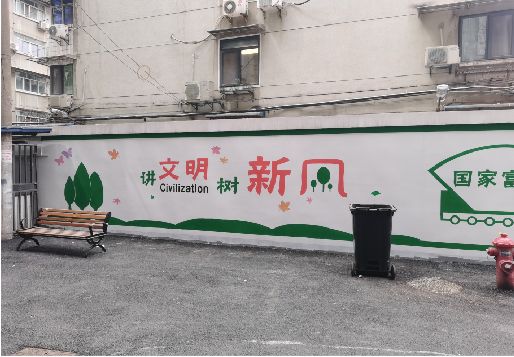 延安社区墙绘